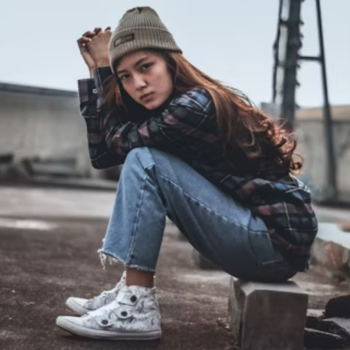 atrisk1 - Cane Fu Foundation at risk girl on the streets